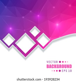 Abstract Creative concept vector background for Web and Mobile Applications, Illustration template design, business infographic, page, brochure, banner, presentation, poster, cover, booklet, document.