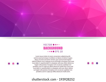 Abstract Creative concept vector background for Web and Mobile Applications, Illustration template design, business infographic, page, brochure, banner, presentation, poster, cover, booklet, document.