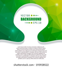 Abstract Creative concept vector background for Web and Mobile Applications, Illustration template design, business infographic, page, brochure, banner, presentation, poster, cover, booklet, document.