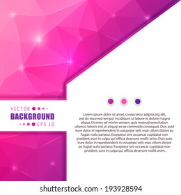 Abstract Creative concept vector background for Web and Mobile Applications, Illustration template design, business infographic, page, brochure, banner, presentation, poster, cover, booklet, document.