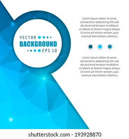 Abstract Creative concept vector background for Web and Mobile Applications, Illustration template design, business infographic, page, brochure, banner, presentation, poster, cover, booklet, document.