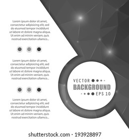 Abstract Creative concept vector background for Web and Mobile Applications, Illustration template design, business infographic, page, brochure, banner, presentation, poster, cover, booklet, document.