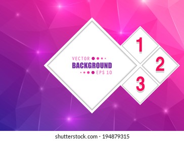 Abstract Creative concept vector background for Web and Mobile Applications, Illustration template design, business infographic, page, brochure, banner, presentation, poster, cover, booklet, document.