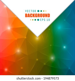 Abstract Creative concept vector background for Web and Mobile Applications, Illustration template design, business infographic, page, brochure, banner, presentation, poster, cover, booklet, document.