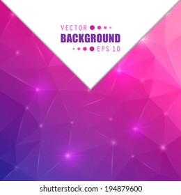 Abstract Creative concept vector background for Web and Mobile Applications, Illustration template design, business infographic, page, brochure, banner, presentation, poster, cover, booklet, document.