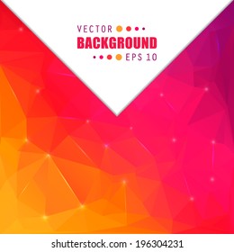 Abstract Creative concept vector background for Web and Mobile Applications, Illustration template design, business infographic, page, brochure, banner, presentation, poster, cover, booklet, document.