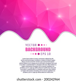 Abstract Creative concept vector background for Web and Mobile Applications, Illustration template design, business infographic, page, brochure, banner, presentation, poster, cover, booklet, document.