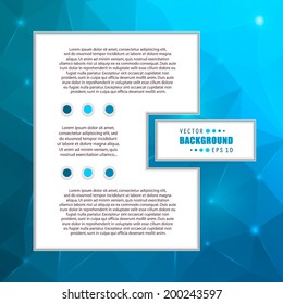 Abstract Creative concept vector background for Web and Mobile Applications, Illustration template design, business infographic, page, brochure, banner, presentation, poster, cover, booklet, document.
