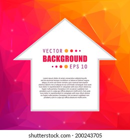 Abstract Creative concept vector background for Web and Mobile Applications, Illustration template design, business infographic, page, brochure, banner, presentation, poster, cover, booklet, document.