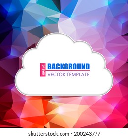 Abstract Creative concept vector background for Web and Mobile Applications, Illustration template design, business infographic, page, brochure, banner, presentation, poster, cover, booklet, document.
