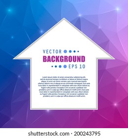 Abstract Creative concept vector background for Web and Mobile Applications, Illustration template design, business infographic, page, brochure, banner, presentation, poster, cover, booklet, document.