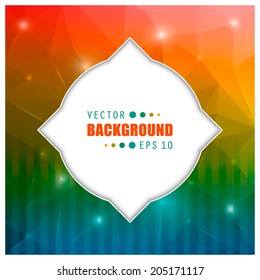 Abstract Creative concept vector background for Web and Mobile Applications, Illustration template design, business infographic, page, brochure, banner, presentation, poster, cover, booklet, document.