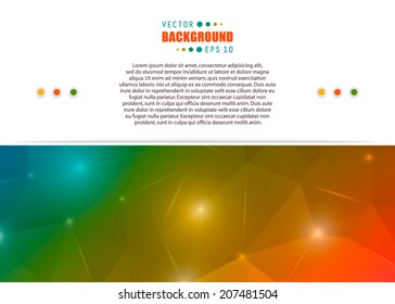 Abstract Creative concept vector background for Web and Mobile Applications, Illustration template design, business infographic, page, brochure, banner, presentation, poster, cover, booklet, document.