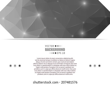 Abstract Creative concept vector background for Web and Mobile Applications, Illustration template design, business infographic, page, brochure, banner, presentation, poster, cover, booklet, document.