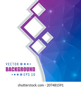 Abstract Creative concept vector background for Web and Mobile Applications, Illustration template design, business infographic, page, brochure, banner, presentation, poster, cover, booklet, document.