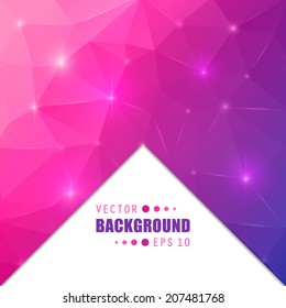Abstract Creative concept vector background for Web and Mobile Applications, Illustration template design, business infographic, page, brochure, banner, presentation, poster, cover, booklet, document.