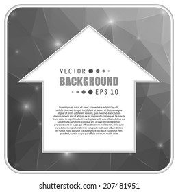 Abstract Creative concept vector background for Web and Mobile Applications, Illustration template design, business infographic, page, brochure, banner, presentation, poster, cover, booklet, document.
