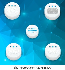 Abstract Creative concept vector background for Web and Mobile Applications, Illustration template design, business infographic, page, brochure, banner, presentation, poster, cover, booklet, document.