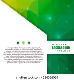 Abstract Creative concept vector background for Web and Mobile Applications, Illustration template design, business infographic, page, brochure, banner, presentation, poster, cover, booklet, document.