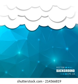 Abstract Creative concept vector background for Web and Mobile Applications, Illustration template design, business infographic, page, brochure, banner, presentation, poster, cover, booklet, document.
