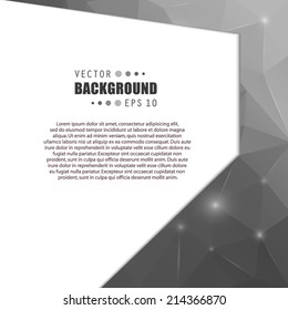 Abstract Creative concept vector background for Web and Mobile Applications, Illustration template design, business infographic, page, brochure, banner, presentation, poster, cover, booklet, document.