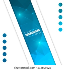 Abstract Creative concept vector background for Web and Mobile Applications, Illustration template design, business infographic, page, brochure, banner, presentation, poster, cover, booklet, document.