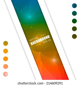 Abstract Creative concept vector background for Web and Mobile Applications, Illustration template design, business infographic, page, brochure, banner, presentation, poster, cover, booklet, document.