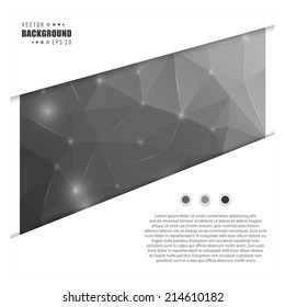 Abstract Creative concept vector background for Web and Mobile Applications, Illustration template design, business infographic, page, brochure, banner, presentation, poster, cover, booklet, document.