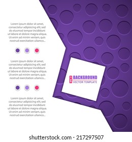 Abstract Creative concept vector background for Web and Mobile Applications, Illustration template design, business infographic, page, brochure, banner, presentation, poster, cover, booklet, document.