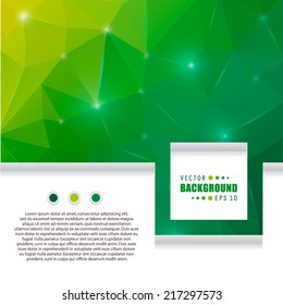 Abstract Creative concept vector background for Web and Mobile Applications, Illustration template design, business infographic, page, brochure, banner, presentation, poster, cover, booklet, document.