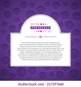 Abstract Creative concept vector background for Web and Mobile Applications, Illustration template design, business infographic, page, brochure, banner, presentation, poster, cover, booklet, document.