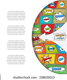 Abstract Creative concept vector background for Web and Mobile Applications, Illustration template design, business infographic, page, brochure, banner, presentation, poster, cover, booklet, document.