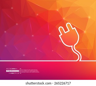 Abstract Creative concept vector background for Web and Mobile Applications, Illustration template design, business infographic, page, brochure, banner, presentation, poster, cover, booklet, document.