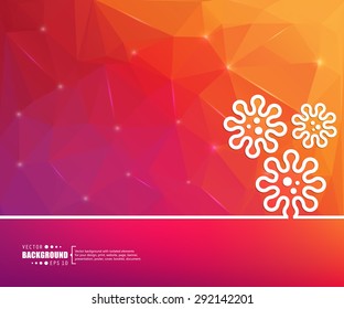 Abstract Creative concept vector background for Web and Mobile Applications, Illustration template design, business infographic, page, brochure, banner, presentation, poster, cover, booklet, document.