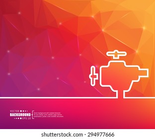 Abstract creative concept vector background for web and mobile applications, Illustration template design, business infographic, page, brochure, banner, presentation, poster, cover, booklet, document.