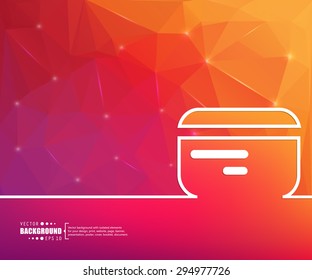 Abstract creative concept vector background for web and mobile applications, Illustration template design, business infographic, page, brochure, banner, presentation, poster, cover, booklet, document.