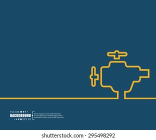 Abstract creative concept vector background for web and mobile applications, Illustration template design, business infographic, page, brochure, banner, presentation, poster, cover, booklet, document.