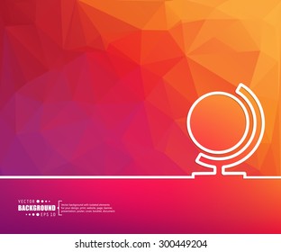 Abstract Creative concept vector background for Web and Mobile Applications, Illustration template design, business infographic, page, brochure, banner, presentation, poster, cover, booklet, document.