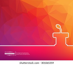 Abstract Creative concept vector background for Web and Mobile Applications, Illustration template design, business infographic, page, brochure, banner, presentation, poster, cover, booklet, document.