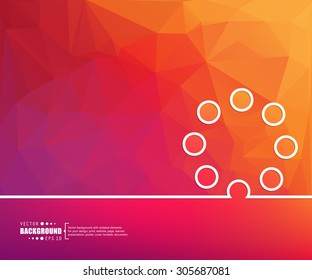 Abstract creative concept vector background for Web and Mobile Applications, Illustration template design, business infographic, page, brochure, banner, presentation, poster, cover, booklet, document.