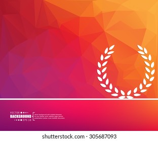 Abstract creative concept vector background for Web and Mobile Applications, Illustration template design, business infographic, page, brochure, banner, presentation, poster, cover, booklet, document.