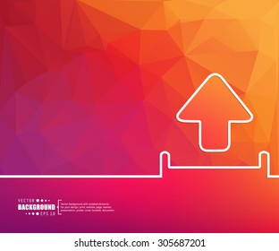 Abstract creative concept vector background for Web and Mobile Applications, Illustration template design, business infographic, page, brochure, banner, presentation, poster, cover, booklet, document.