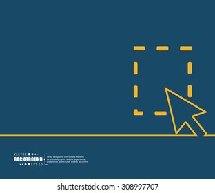 Abstract creative concept vector background for Web and Mobile Applications, Illustration template design, business infographic, page, brochure, banner, presentation, poster, cover, booklet, document.