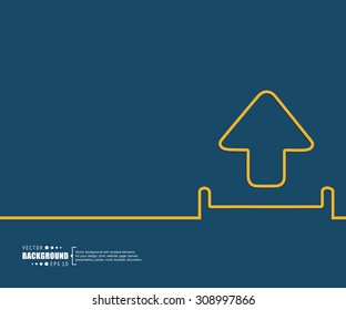 Abstract creative concept vector background for Web and Mobile Applications, Illustration template design, business infographic, page, brochure, banner, presentation, poster, cover, booklet, document.