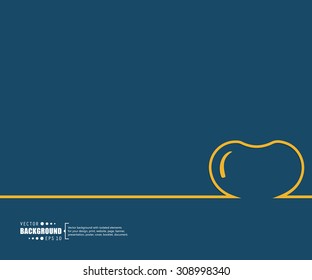 Abstract creative concept vector background for Web and Mobile Applications, Illustration template design, business infographic, page, brochure, banner, presentation, poster, cover, booklet, document.