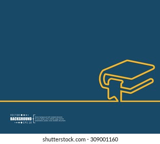 Abstract Creative concept vector background for Web and Mobile Applications, Illustration template design, business infographic, page, brochure, banner, presentation, poster, cover, booklet, document.