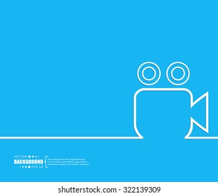 Abstract creative concept vector background. For web and mobile applications, illustration template design, 
