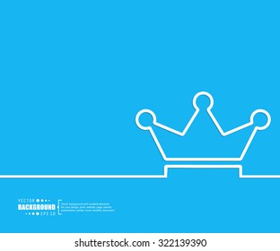 Abstract creative concept vector background. For web and mobile applications, illustration template design, b