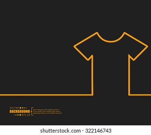 Abstract creative concept vector background. For web and mobile applications, illustration template design, 