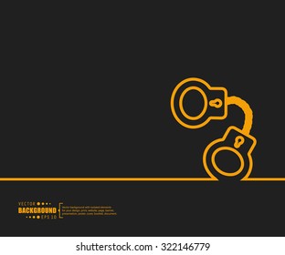 Abstract creative concept vector background. For web and mobile applications, illustration template design, 